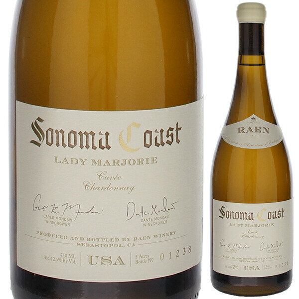 レディ マージョリー シャルドネ ソノマ コースト 2024 レイン 750ml  [白]