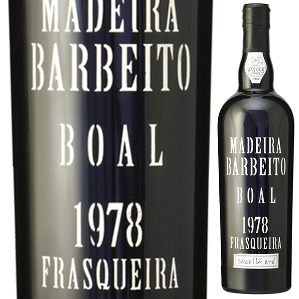 マデイラ ブアル フラスケィラ 1978 ヴィニョス バーベイト 750ml  [マデイラ]