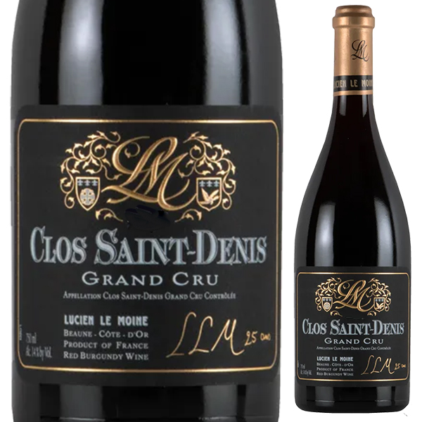 クロ サン ドニ グラン クリュ 2022 ルシアン ル モワンヌ 750ml  [赤]