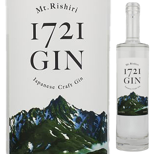 500ml マウント 利尻 NV 紅櫻蒸溜所  [ジン]