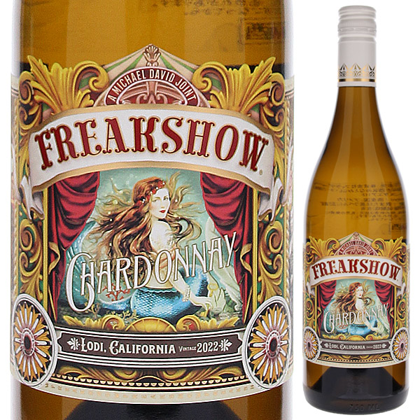 フリークショー シャルドネ 2022 マイケル デイヴィッド ワイナリー 750ml  [白]