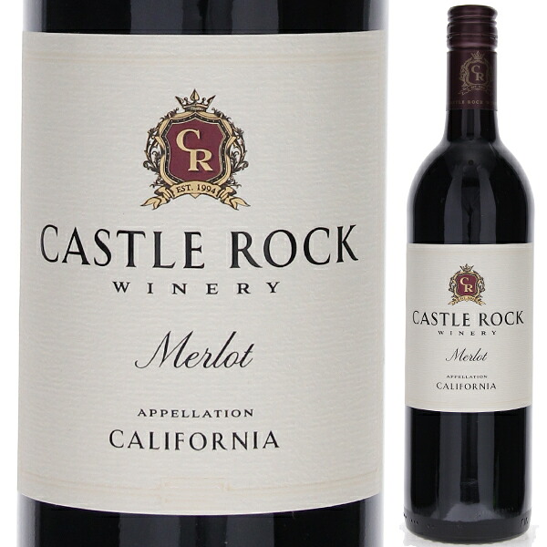 メルロー カリフォルニア 2022 キャッスル ロック 750ml  [赤]
