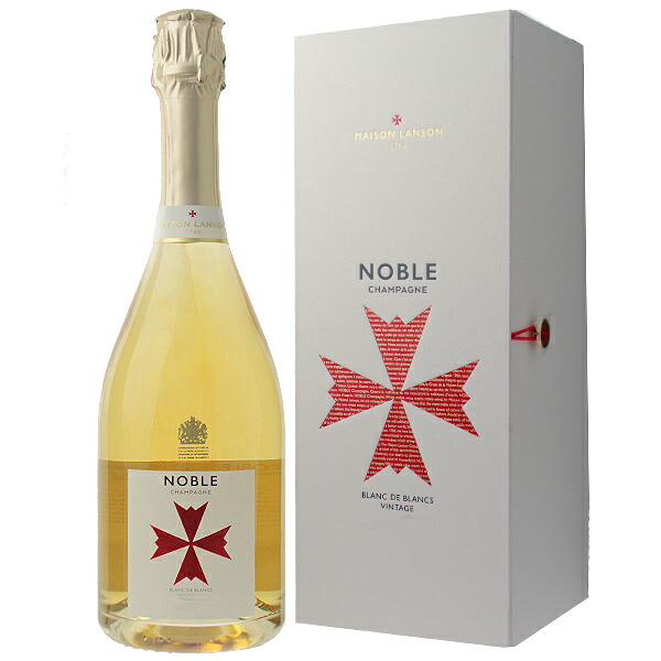 [ギフトボックス入り]ランソン ノーブル シャンパーニュ ブラン ド ブラン 2008 ランソン 750ml  [発泡白]