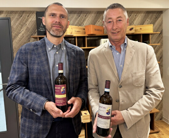 醸造家レオナルド ベルティ氏とマルテン リールヴェルド氏