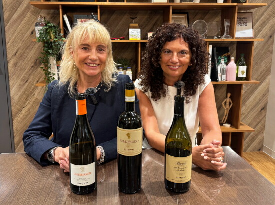 当主ジュディッタさん、輸出マネージャーのエリカさん