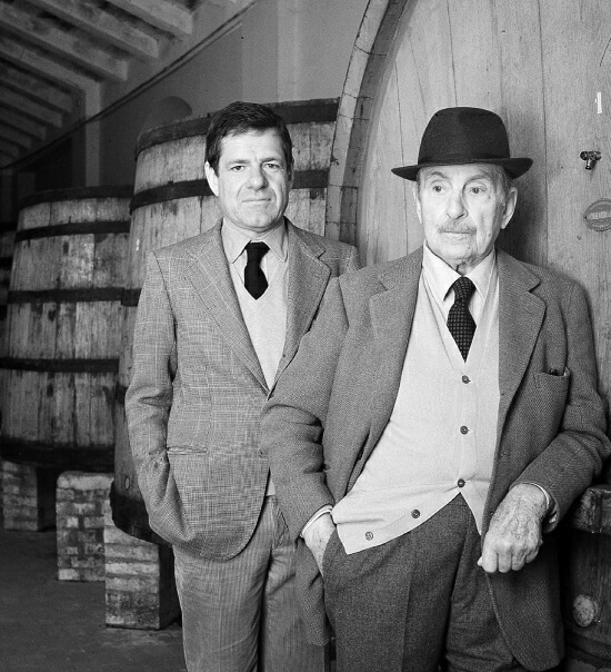 初代当主マリオ氏、2代目当主ニコロ氏