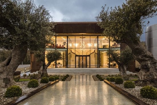 バルバネーラカンティーナ入口