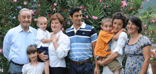 ジーノ ペドロッティ家族